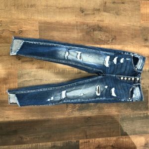 Kancan distressed jeans